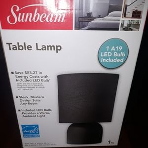Sunbeam table lamp